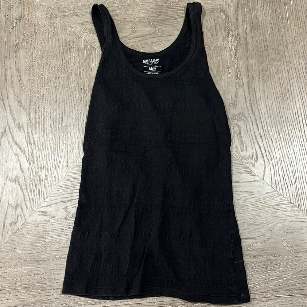 BLACK TANK TOP